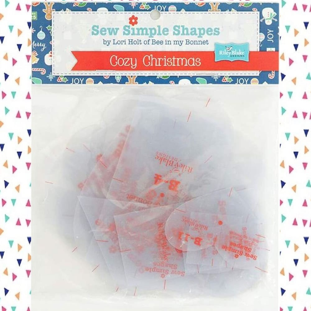 Cozy Christmas Sew Simple Shapes – by Lori Holt for Riley Blake